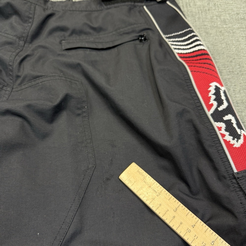 Fox Racing Pants Men's 36 Black MTB Cycling Cargo Adjustable Trail Ride - Picture 9 of 13